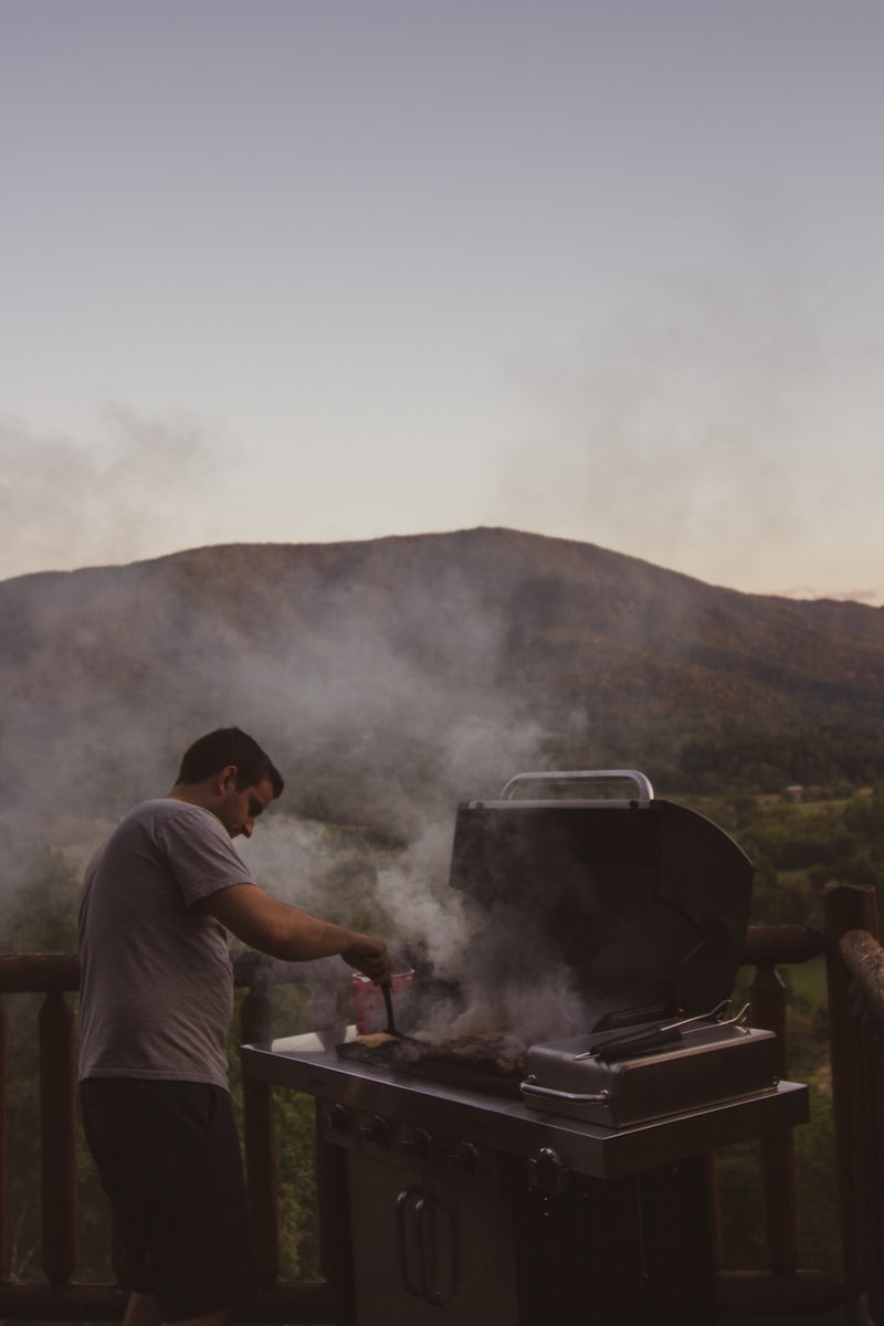 Pop-up kitchen setup at a Finger Lakes venue